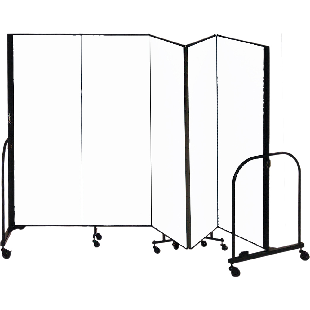 Freestanding 5-Panel DT White