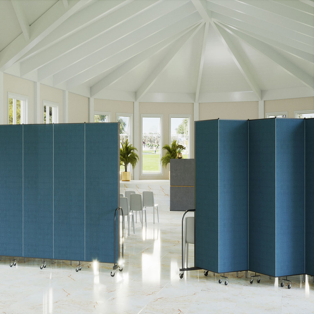 Screenflex Freestanding Room Dividers (9 Panels)