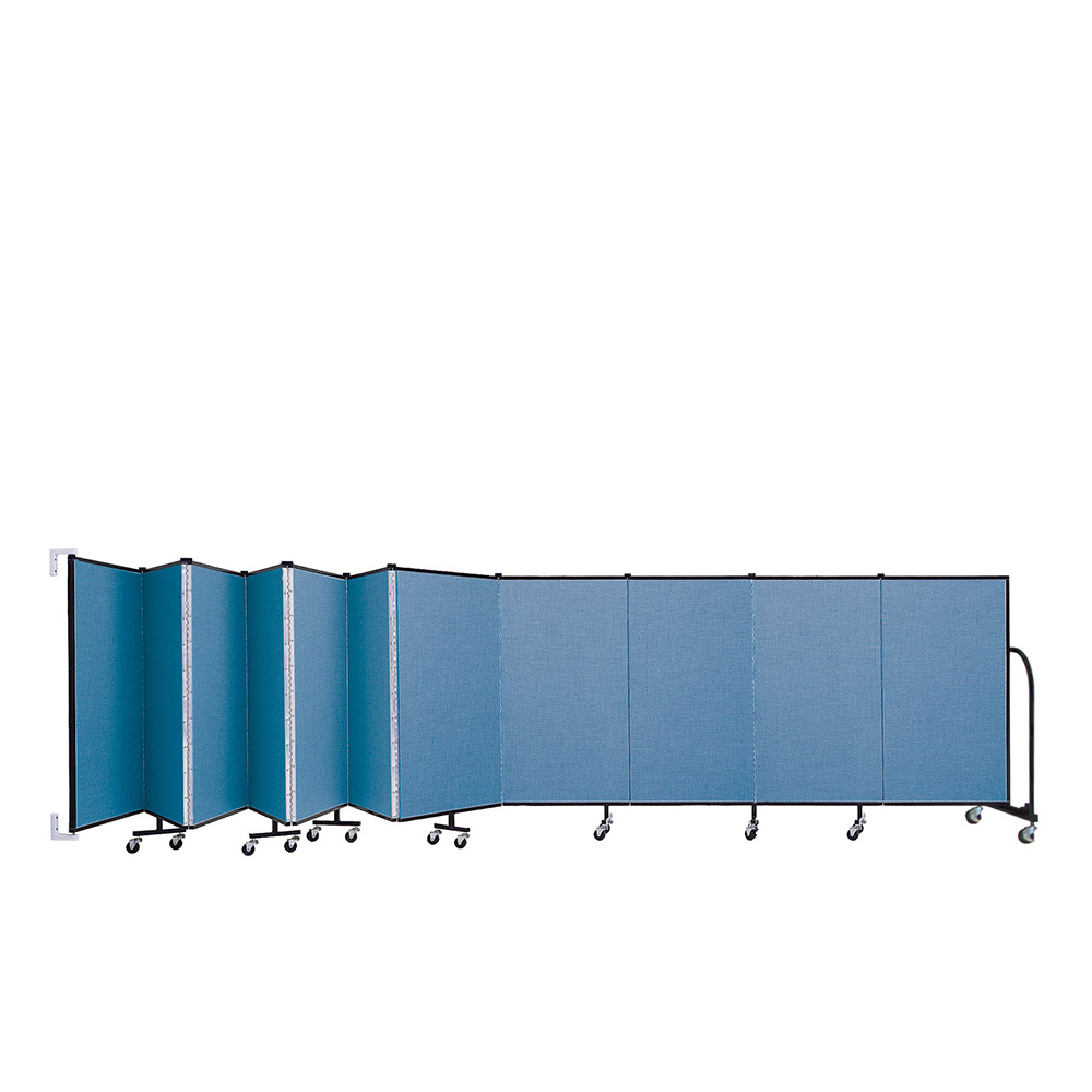 Screenflex Wallmount Room Dividers (11 Panels)