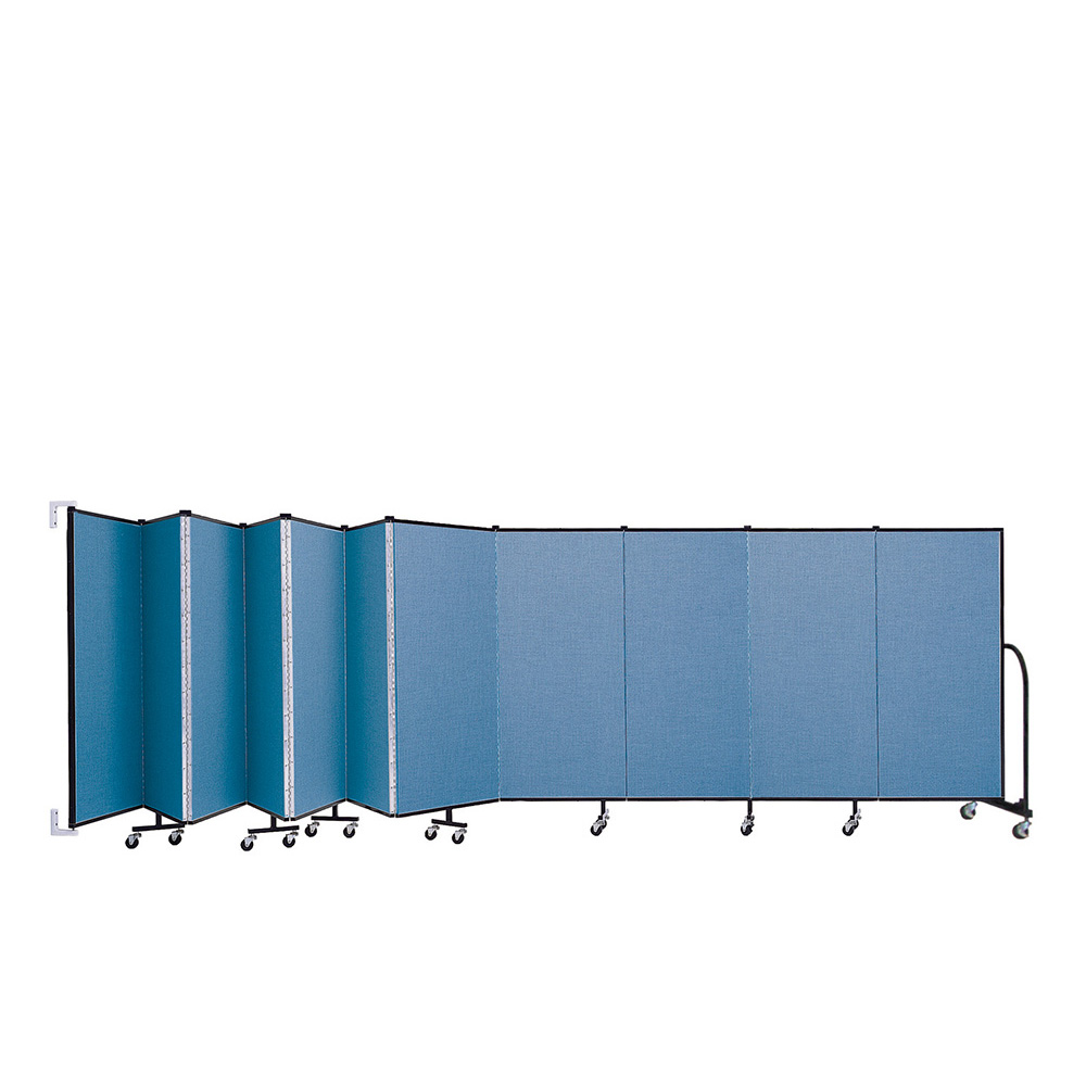 Screenflex Wallmount Room Dividers (11 Panels)