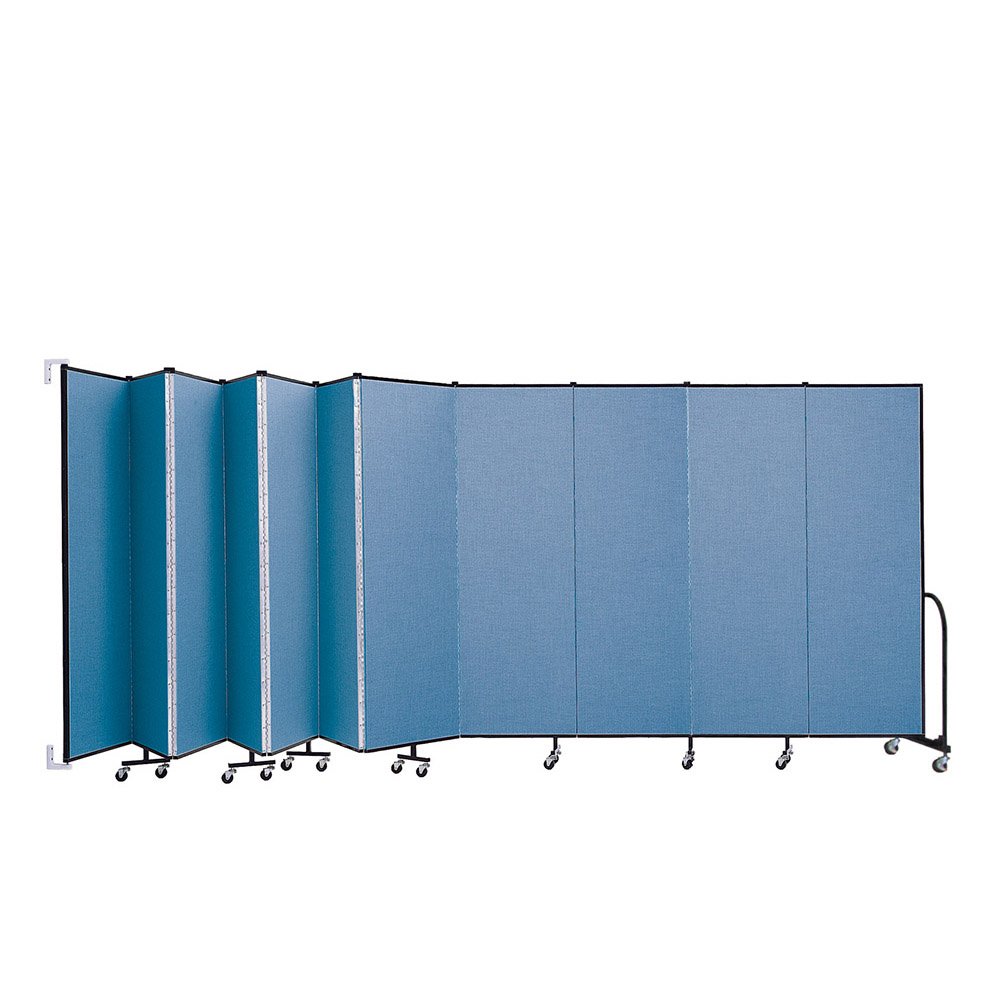 Screenflex Wallmount Room Dividers (11 Panels)
