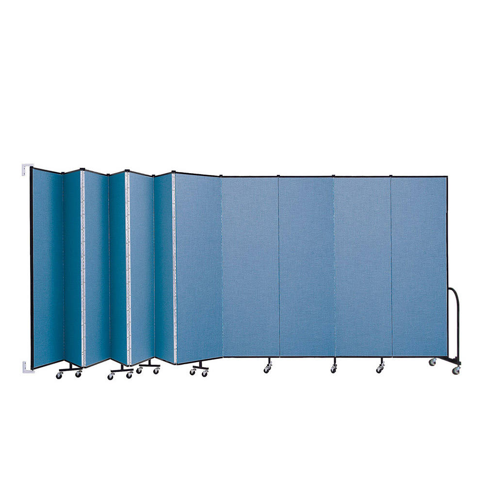 Screenflex Wallmount Room Dividers (11 Panels)