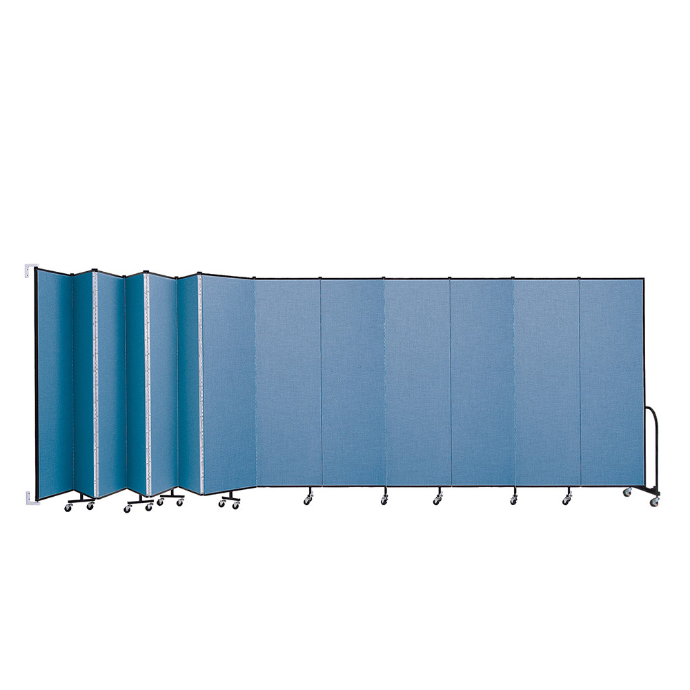 Screenflex Wallmount Room Dividers (13 Panels)
