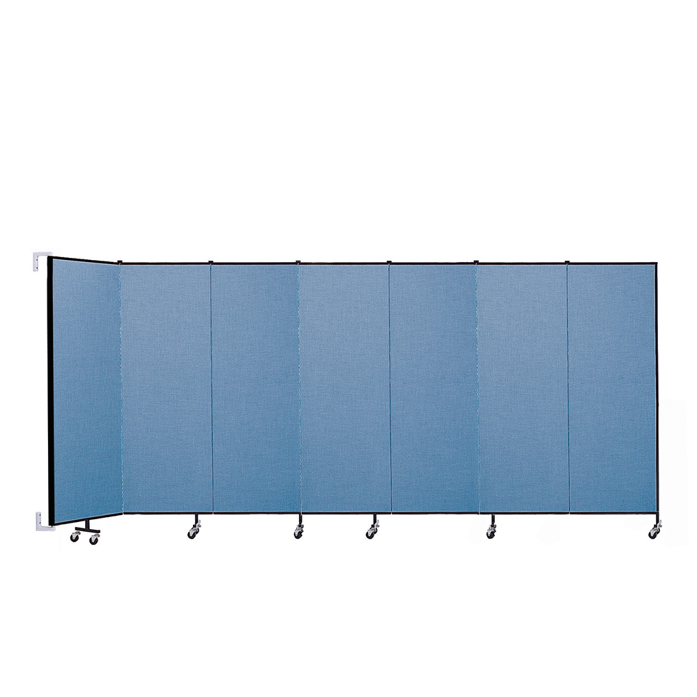 Screenflex Wallmount Room Dividers (7 Panels)