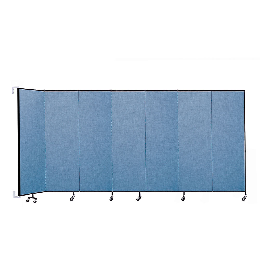 Screenflex Wallmount Room Dividers (7 Panels)