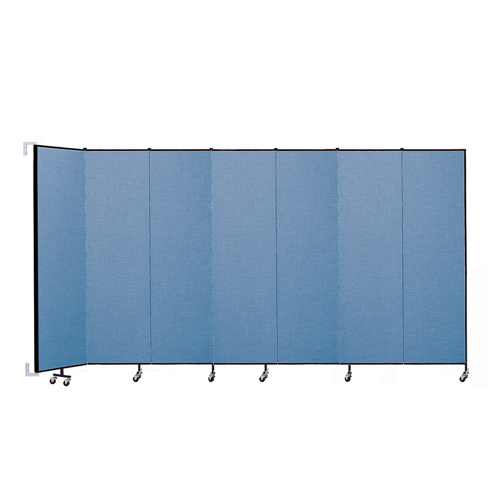 Screenflex Wallmount Room Dividers (7 Panels)