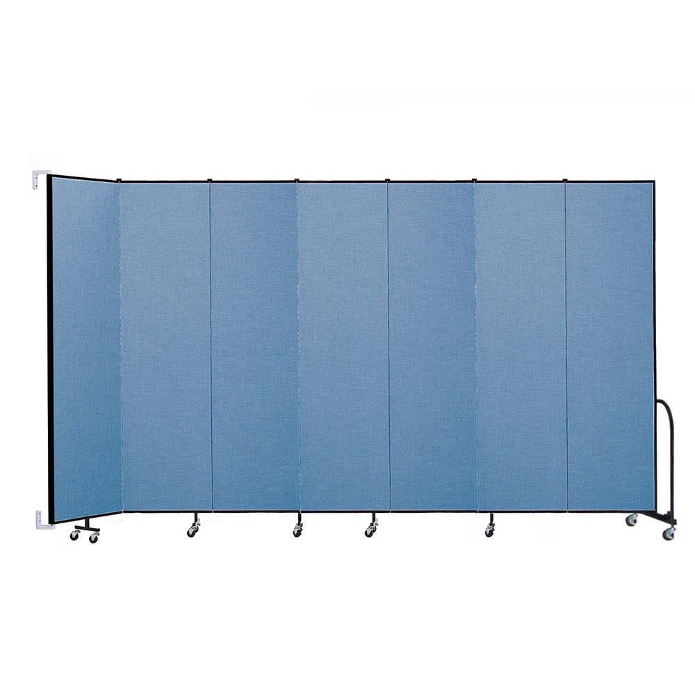 Screenflex Wallmount Room Dividers (7 Panels)