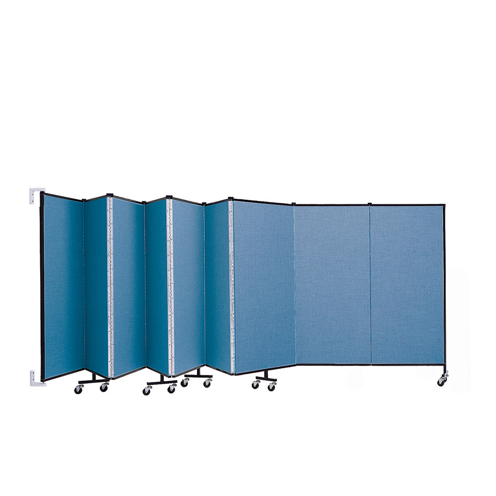 Screenflex Wallmount Room Dividers (9 Panels)