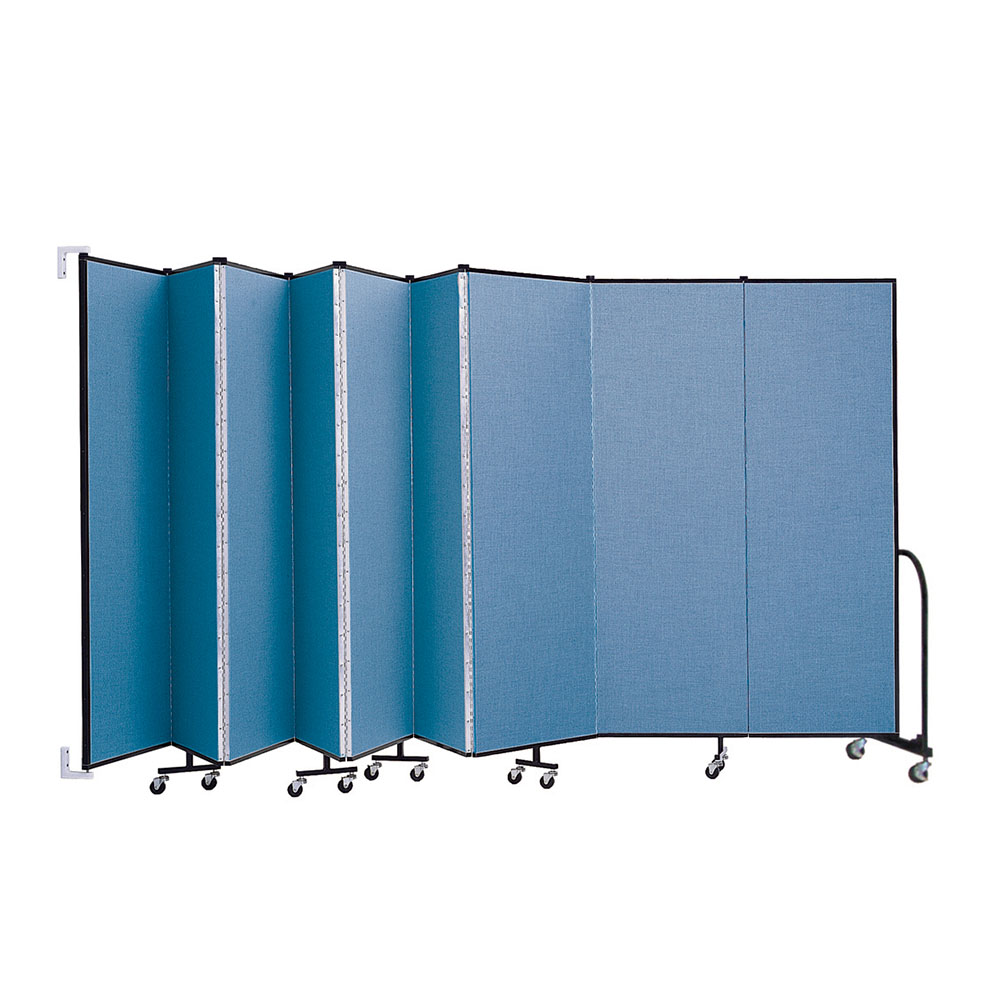 Screenflex Wallmount Room Dividers (9 Panels)