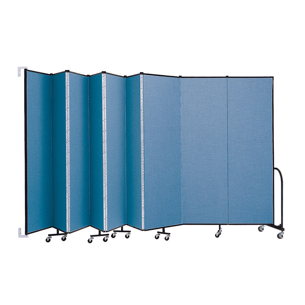 Screenflex Wallmount Room Dividers (9 Panels)