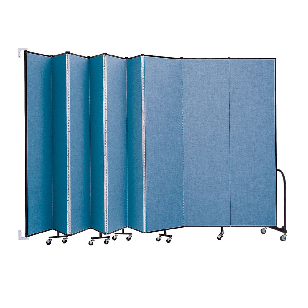 Screenflex Wallmount Room Dividers (9 Panels)