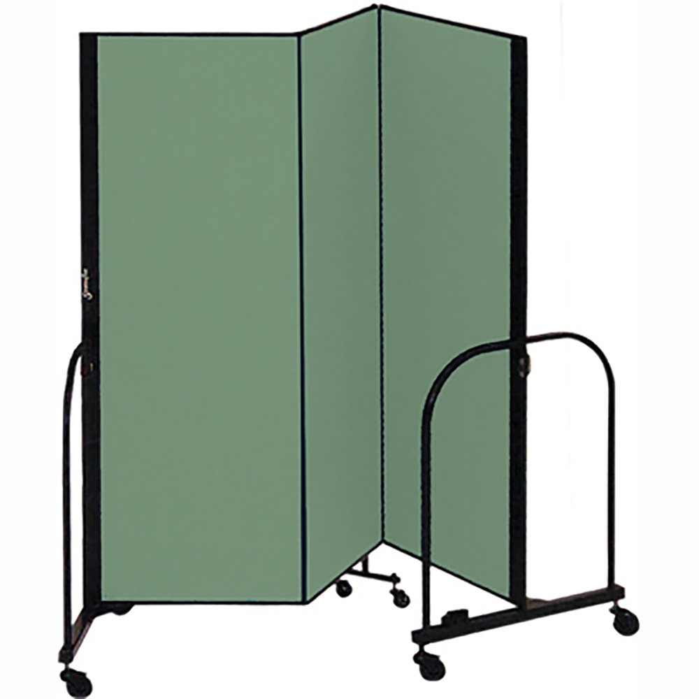 Screenflex Freestanding Room Dividers (3 Panels) - Mallard