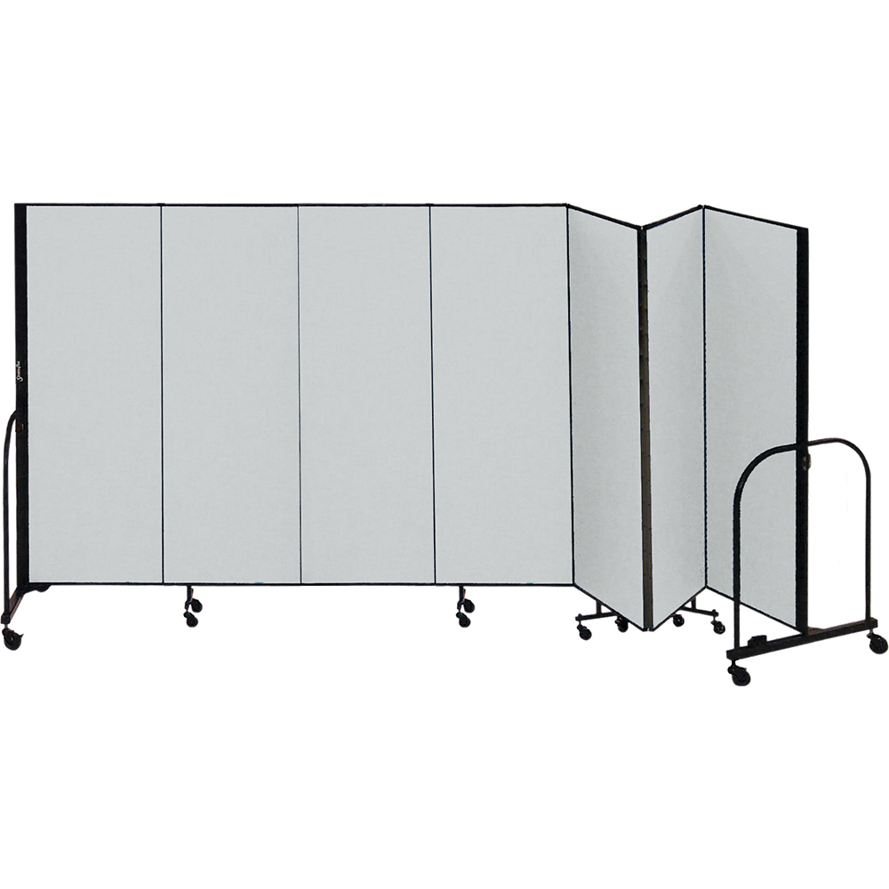 Screenflex Freestanding Room Dividers (7 Panels) - Stone