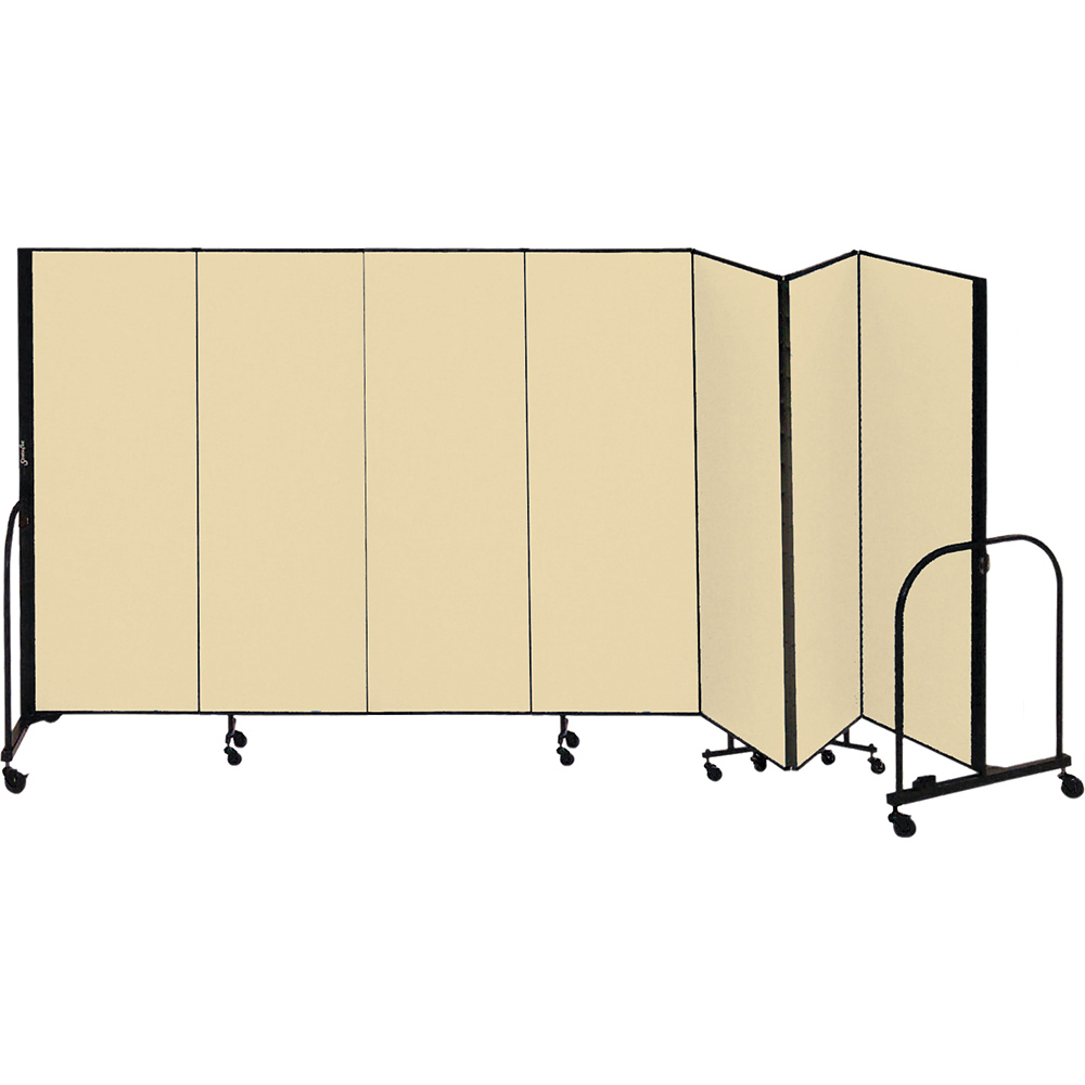 Screenflex Freestanding Room Dividers (7 Panels) - Desert