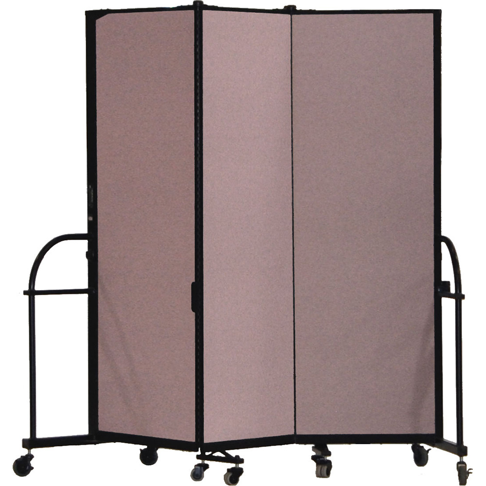 Screenflex Heavy Duty Room Dividers (3 Panels) - Rose