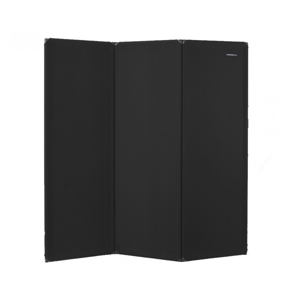 Versare FP6 Flexible 3 Panel Divider Black