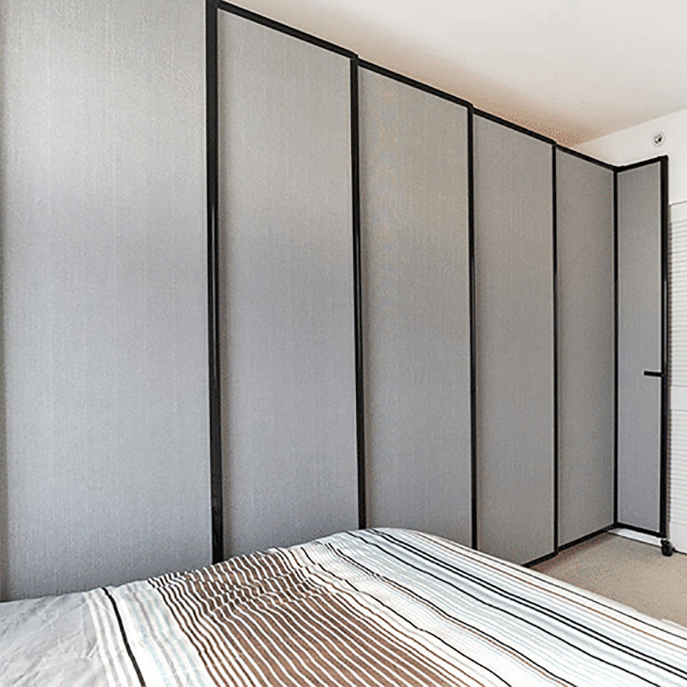 Versare StraightWall Sliding Partition - Fabric