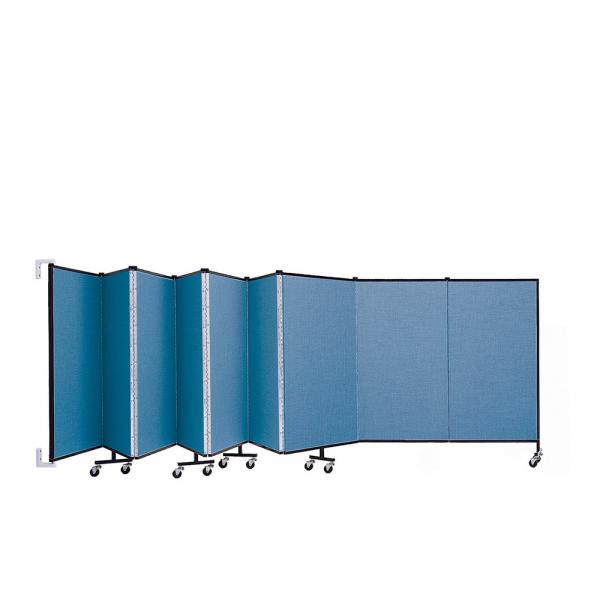 Screenflex Wallmount Room Dividers (9 Panels)