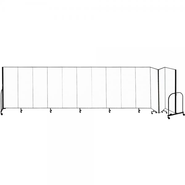 Screenflex Freestanding Room Dividers (13 Panels) - White