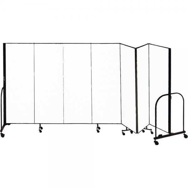 Screenflex Freestanding Room Dividers (7 Panels) - White