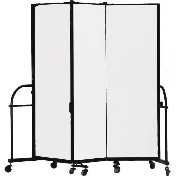 Screenflex Heavy Duty Room Dividers (3 Panels) - White