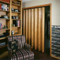 Woodfold S-140H Residential Accordion Closet Doors