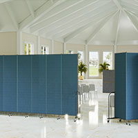 Screenflex Freestanding Room Dividers (9 Panels)