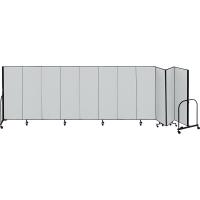 Screenflex Freestanding Room Dividers (11 Panels) - Stone