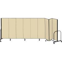 Screenflex Freestanding Room Dividers (9 Panels) - Desert